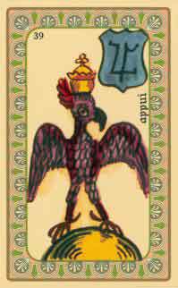 interpretation des cartes de l oracle de belline : l aigle couronné